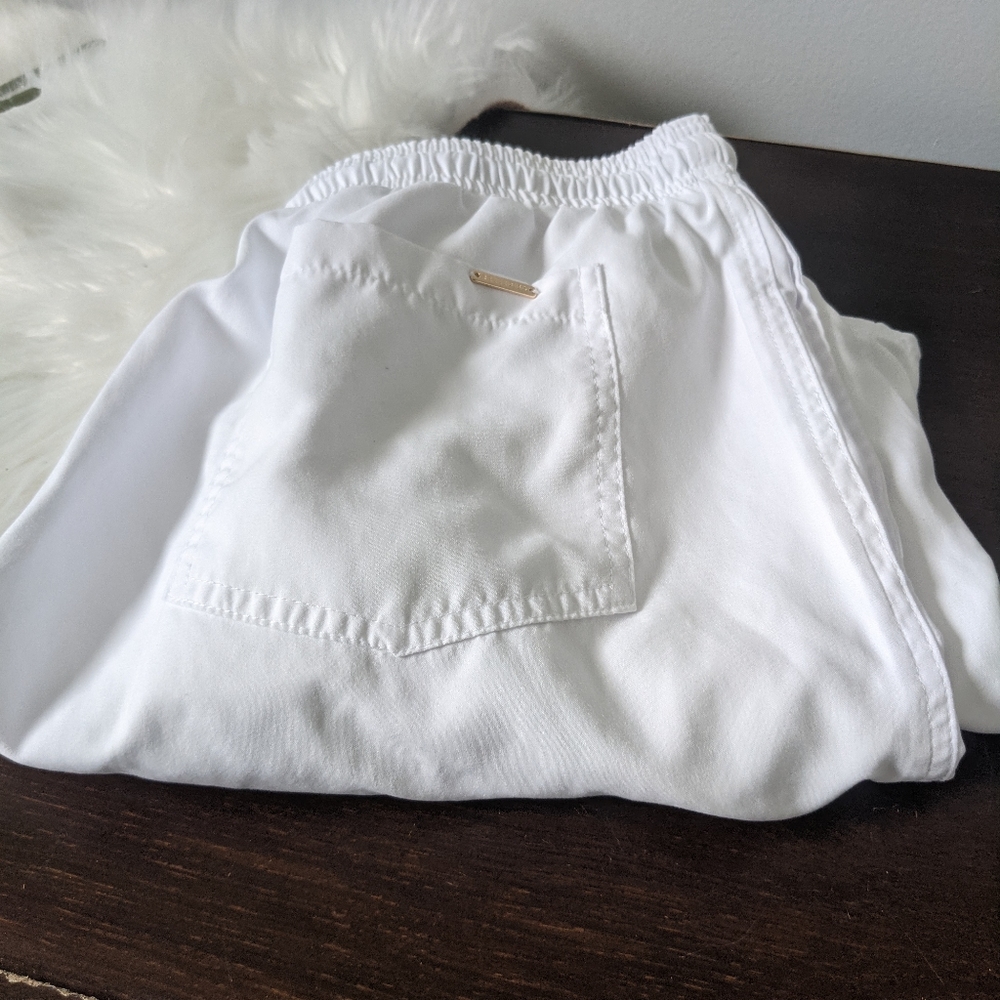NWOT Relleciga Sz L White Swim Trunks